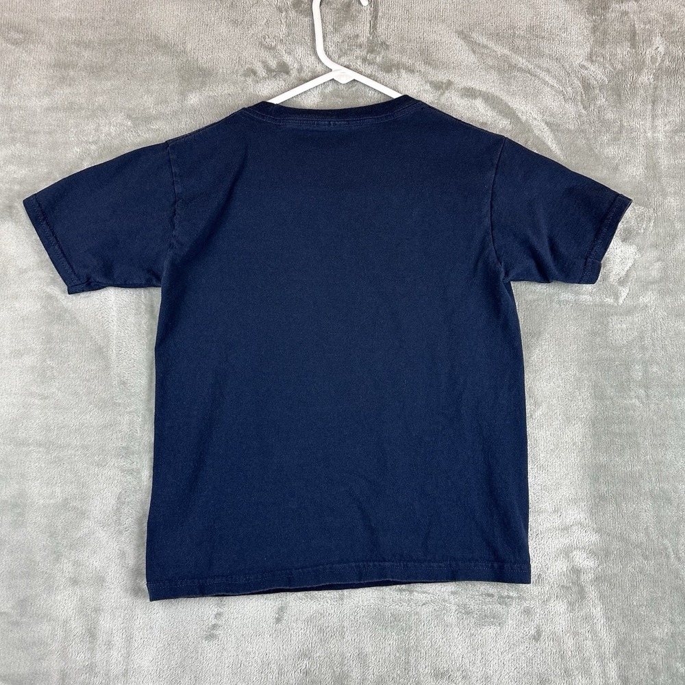 Teenage Mutant Ninja Turtles T-Shirt Boy's M (8) Blue Graphic Print Nickelodeon - Picture 3 of 3